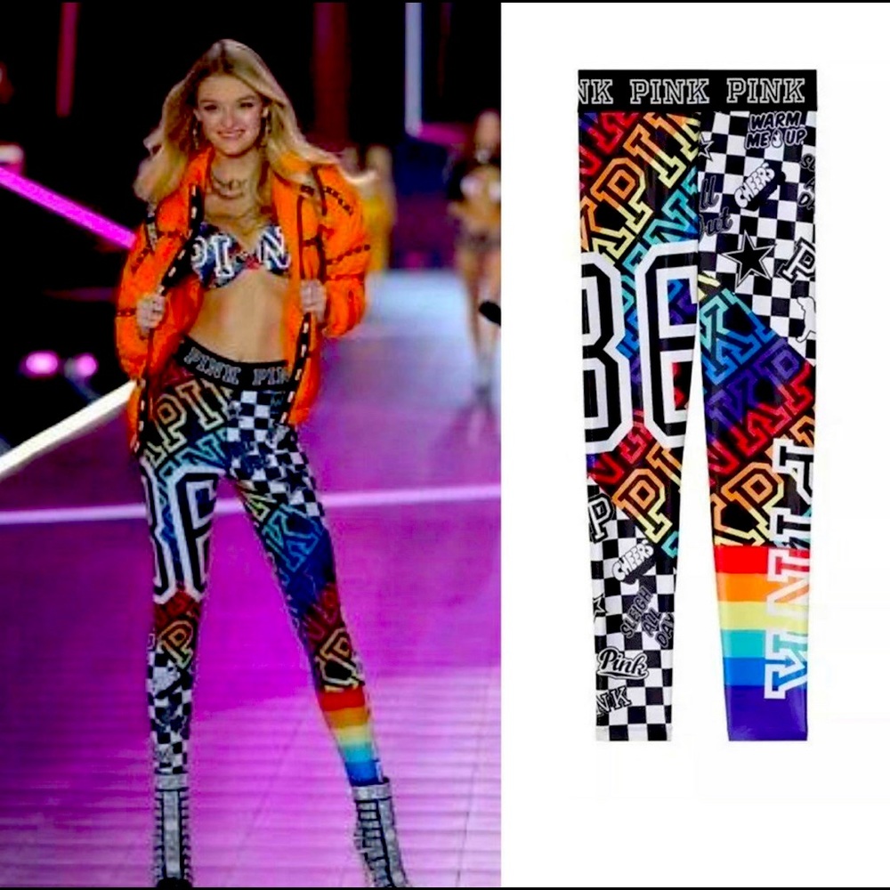 Rare VS Fashion show leggings